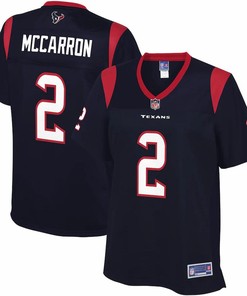 Aj Mccarron Houston Texans Nfl Pro Line Womens Primary Player Jersey - Navy - Robokeg