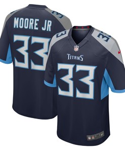 A.j. Moore Jr. Tennessee Titans Player Game Jersey - Navy Nfl - Robokeg