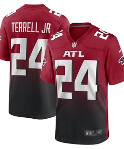 A.j. Terrell Jr. Atlanta Falcons Game Jersey - Red Nfl - Robokeg