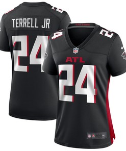 Aj Terrell Jr Atlanta Falcons Womens Game Jersey Black Nfl - Robokeg