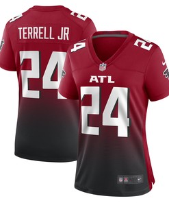A.j. Terrell Jr. Atlanta Falcons Womens Game Jersey - Red Nfl - Robokeg
