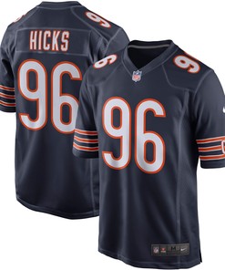 Akiem Hicks Chicago Bears Player Game Jersey - Navy Nfl - Robokeg