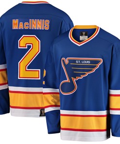 Al Macinnis St. Louis Blues Fanatics Branded Premier Breakaway Retired Player Jersey - Blue Nhl - Robokeg
