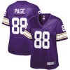 Alan Page Minnesota Vikings Nfl Pro Line Womens Retired Player Jersey - Purple Nfl - Robokeg