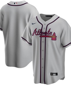 Alanta Braves 2020 Mlb Grey Jersey - Robokeg