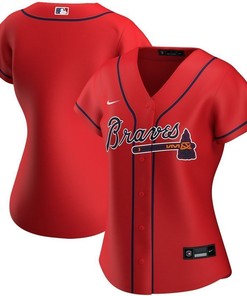 Alanta Braves 2020 Mlb Red Womens Jersey - Robokeg