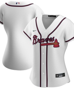 Alanta Braves 2020 Mlb White Womens Jersey - Robokeg