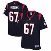 Albert Huggins Houston Texans Nfl Pro Line Womens Team Player Jersey - Navy - Robokeg