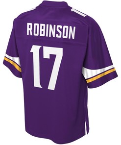 Aldrick Robinson Minnesota Vikings Nfl Pro Line Player Jersey - Purple - Robokeg