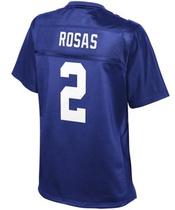 Aldrick Rosas New York Giants Nfl Pro Line Womens Team Color Player Jersey - Royal - Robokeg