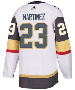 Alec Martinez 23 Vegas Golden Knights Stanley Cup 2023 Final Patch Away Breakaway Men Jersey - White - Robokeg