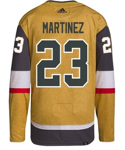 Alec Martinez 23 Vegas Golden Knights Stanley Cup 2023 Final Patch Home Breakaway Men Jersey - Gold - Robokeg