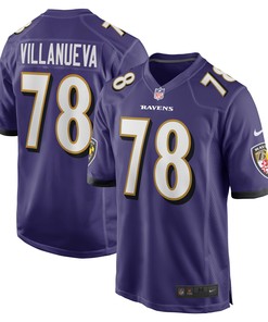 Alejandro Villanueva Baltimore Ravens Game Jersey - Purple Nfl - Robokeg