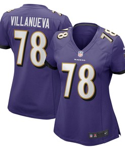 Alejandro Villanueva Baltimore Ravens Womens Game Jersey - Purple Nfl - Robokeg