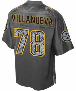 Alejandro Villanueva Pittsburgh Steelers Nfl Pro Line Fashion Static Jersey - Gray - Robokeg