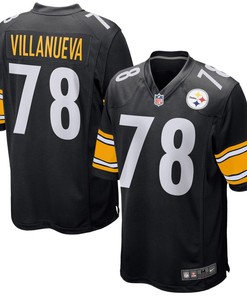 Alejandro Villanueva Pittsburgh Steelers Nike Game Jersey - Black - Robokeg
