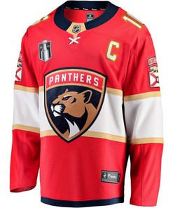 Aleksander Barkov 16 Florida Panthers 2023 Stanley Cup Final Home Breakaway Player Jersey - Red - Robokeg
