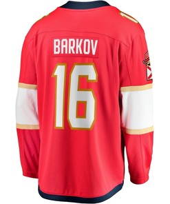 Aleksander Barkov 16 Florida Panthers 2023 Stanley Cup Final Home Breakaway Player Jersey - Red - Robokeg