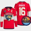 Aleksander Barkov 16 Florida Panthers Red Jersey 2023 NHL All-Star - Robokeg