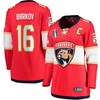 Aleksander Barkov 16 Florida Panthers Women's 2023 Stanley Cup Final Home Breakaway Player Jersey - Red - Robokeg