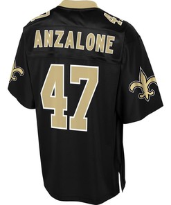 Alex Anzalone New Orleans Saints Nfl Pro Line Team Color Player Jersey - Black - Robokeg