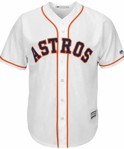 Alex Bregman Houston Astros Big And Tall Cool Base Player Jersey - White - Robokeg