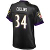 Alex Collins Baltimore Ravens Nfl Pro Line Womens Alternate Player Jersey - Black - Robokeg
