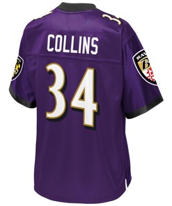 Alex Collins Baltimore Ravens Nfl Pro Line Youth Team Color Player Jersey - Purple - Robokeg