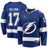 Alex Killorn 17 Tampa Bay Lightning Stanley Cup 2023 Playoffs Patch Home Breakaway Men Jersey - Blue - Robokeg