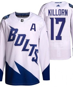 Alex Killorn 2022 Stadium Series Lightning 17 White Primegreen Jersey Jersey - Robokeg