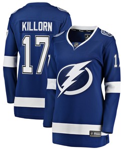 Alex Killorn Tampa Bay Lightning Fanatics Branded Womens Breakaway Player Jersey - Blue Nhl - Robokeg