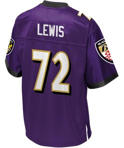 Alex Lewis Baltimore Ravens Nfl Pro Line Player Jersey - Purple - Robokeg