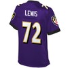 Alex Lewis Baltimore Ravens Nfl Pro Line Womens Player Jersey - Purple - Robokeg