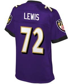 Alex Lewis Baltimore Ravens Nfl Pro Line Womens Player Jersey - Purple - Robokeg