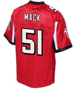 Alex Mack Atlanta Falcons Nfl Pro Line Youth Player Jersey - Red - Robokeg