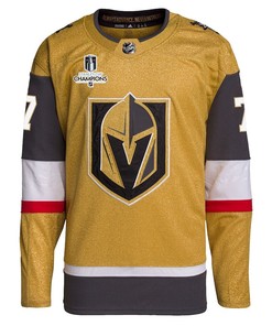 Alex Pietrangelo 7 Vegas Golden Knights Stanley Cup 2023 Champions Patch Home Breakaway Men Jersey - Gold - Robokeg