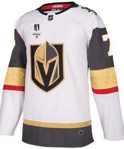 Alex Pietrangelo 7 Vegas Golden Knights Stanley Cup 2023 Final Patch Away Breakaway Men Jersey - White - Robokeg