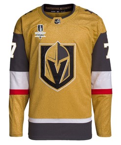 Alex Pietrangelo 7 Vegas Golden Knights Stanley Cup 2023 Final Patch Home Breakaway Men Jersey - Gold - Robokeg
