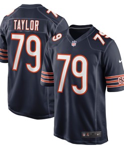 Alex Taylor Chicago Bears Game Jersey - Navy Nfl - Robokeg