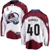 Alexandar Georgiev 40 Colorado Avalanche Stanley Cup 2023 Playoffs Patch Away Breakaway Men Jersey - White - Robokeg