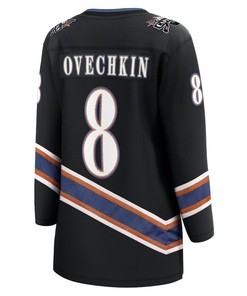 Alexander Ovechkin 8 Washington Capitals Special Edition 2.0 Breakaway Women Jersey - Black - Robokeg