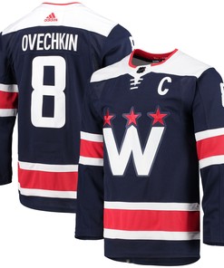 Alexander Ovechkin Washington Capitals Adidas Alternate Captain Patch Primegreen Authentic Pro Player Jersey - Navy Nhl - Robokeg