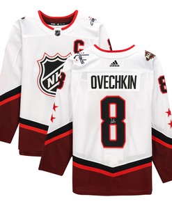 Alexander Ovechkin Washington Capitals Autographed 2022 Nhl All-star Game Jersey - White - Robokeg