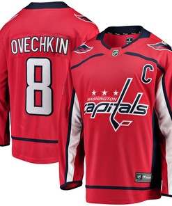 Alexander Ovechkin Washington Capitals Fanatics Branded Breakaway Jersey - Red Nhl - Robokeg