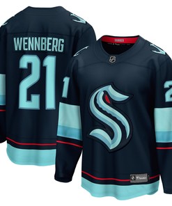 Alexander Wennberg Seattle Kraken Fanatics Branded Home Breakaway Player Jersey - Navy Nhl - Robokeg