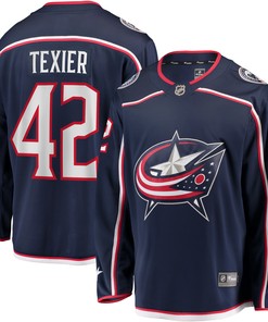 Alexandre Texier Columbus Blue Jackets Fanatics Branded Home Breakaway Player Jersey - Navy Nhl - Robokeg