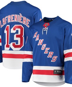Alexis LafreniÃƒÆ’Ã†â€™Ãƒâ€ Ã¢â‚¬â„¢ÃƒÆ’Ã¢â‚¬Å¡Ãƒâ€šÃ‚Â¨re New York Rangers Fanatics Branded Premier Breakaway Player Jersey - Blue Nhl - Robokeg