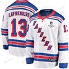 Alexis Lafreniere 13 New York Rangers Stanley Cup 2023 Playoffs Patch Away Breakaway Men Jersey - White - Robokeg