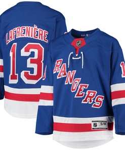 Alexis Lafreniere New York Rangers Home Premier Player Jersey - Blue Nhl - Robokeg