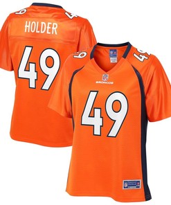 Alijah Holder Denver Broncos Nfl Pro Line Womens Team Player Jersey - Orange - Robokeg
